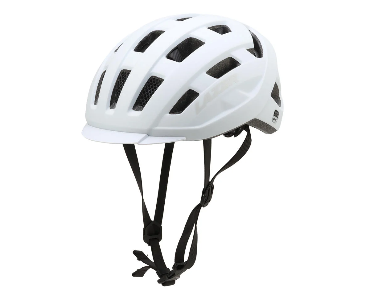Lazer Codax KinetiCore Gravel Helmet (Full White) (Universal Adult)